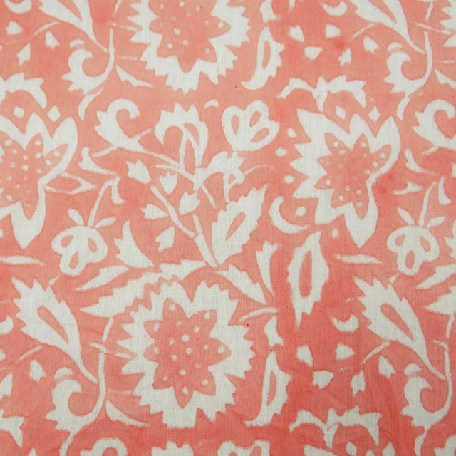 Indien Main Bloc Imprimé 100% Tissu Coton Couture par Le Yard Loisirs Créatifs