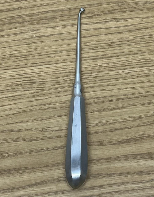Penn Bone Curette Surgical Instrument Stainless Steel Medical Tool 7"