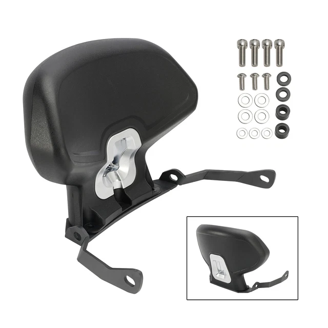 Dossier Passager Arrière Moto ADV350 - Coussin Sissy Bar Amovible Honda ADV 350 2022-2024
