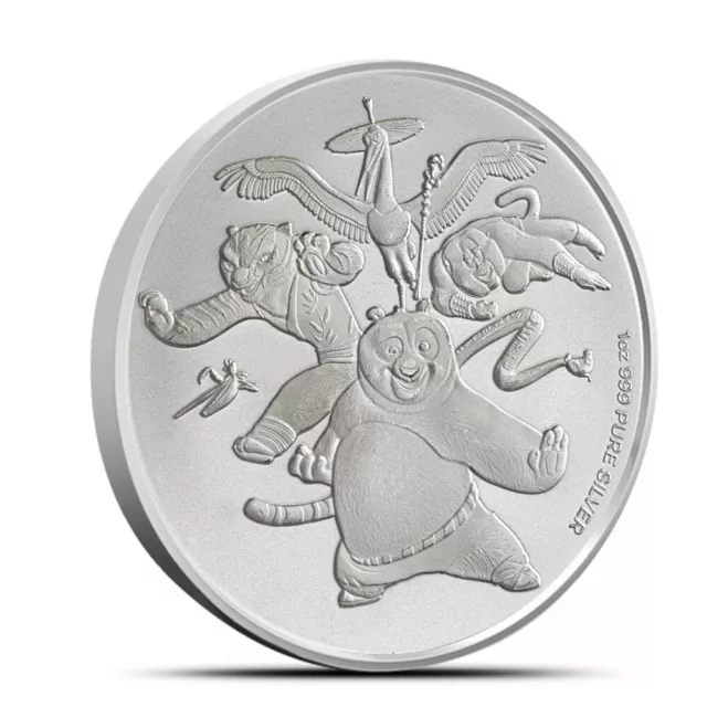 2023 1 oz Samoa Silver Kung Fu Panda Coin (BU)