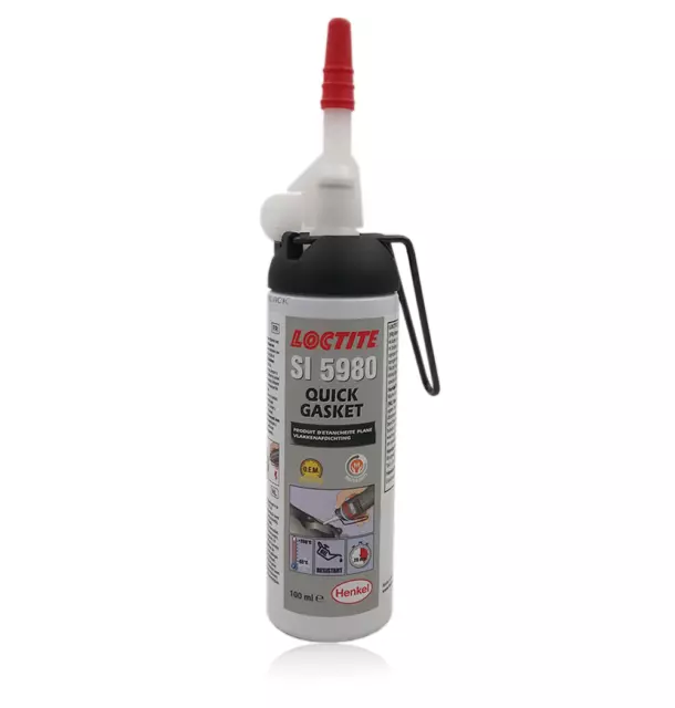 LOCTITE SI 5980 Quick Gasket Joint Silicone Premium Noir 100ml Cartouche 2