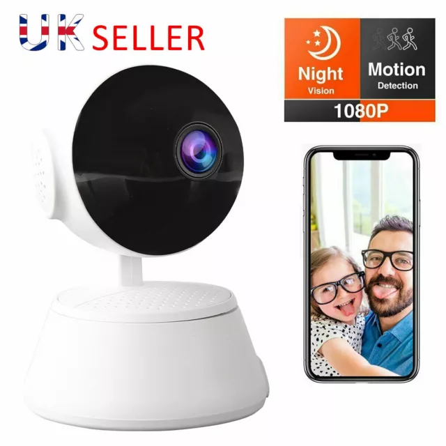 1080P WiFi IP Camera Home Security Baby Monitor Clever#Dog CCTV Night Vision CAM