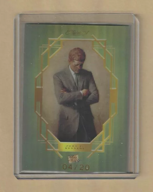 2023 Pieces Of The Past Historical Premium JOHN F. KENNEDY #373 GOLD #'d /20