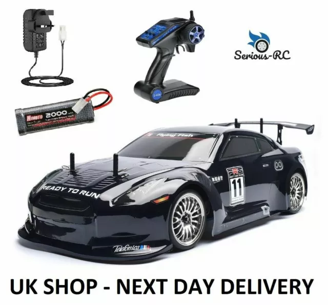 HSP Remote Control RC Drift Car *1:10th Scale DRIFT* - Ready to Run inc Battery