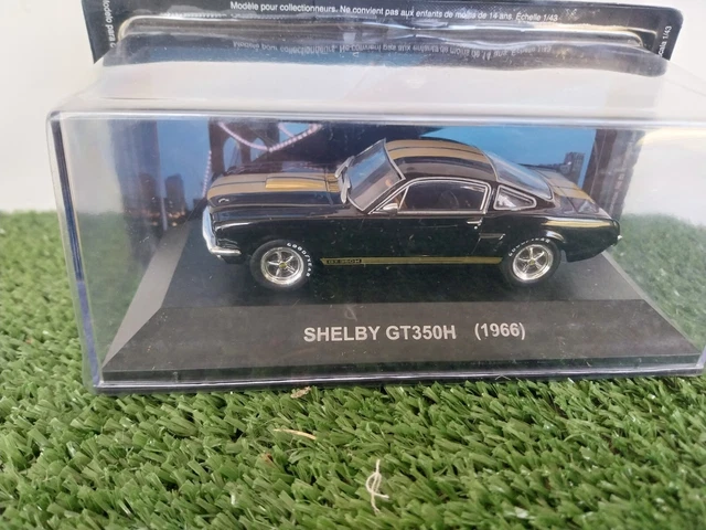 Modèle Voiture 1:43 Ford Mustang Shelby GT350H 1965 - Alliage Moulé, Détaillé, 11 Cm, Pour Collection Et Décoration