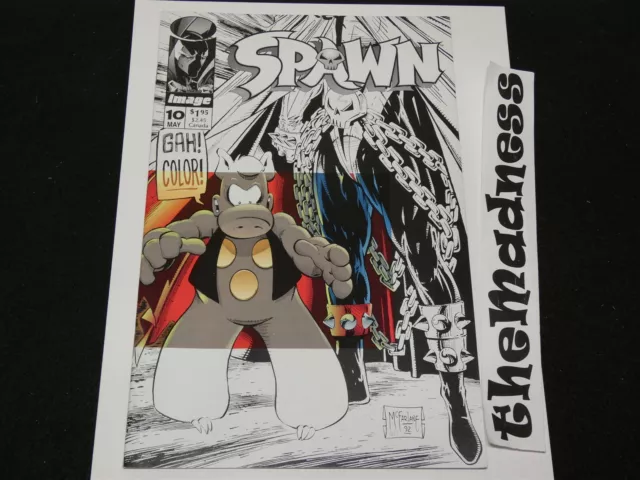 1993 Image Comics Spawn #10 Todd McFarlane Dave Sim Cerebus SEE PICTURES