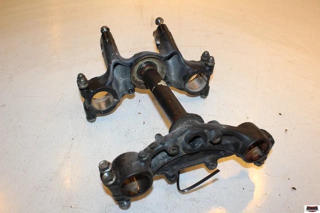 1980 Honda XL 500 Anteriore Forcelle Basso Superiore Triplo Albero Stem Morsetto