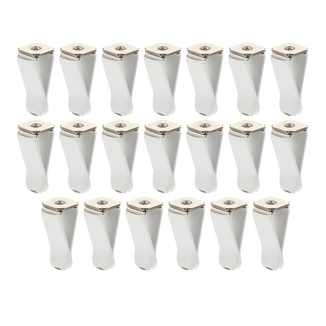 20 pz clip presa aria deodoranti auto da uomo sfiato quadrato metallo