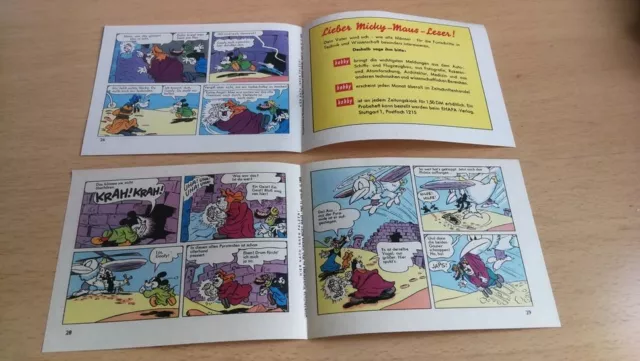 Unverkäufliche Werbebeilage / Micky Maus Heft  1962 / 51 Comic Walt Disney /2112