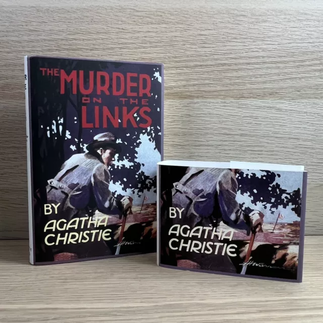 Agatha Christie Murder On The Links Facsimile Edition Hardback with Belly Band