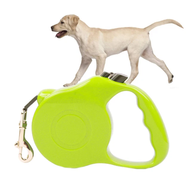 3 mètres de laisse de chien automatiser des chiens rétractables à pied de la