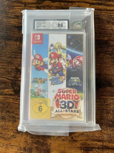 Super Mario 3D All-Stars (Nintendo Switch, 2020) 90 Gold UKG , No Wata VGA