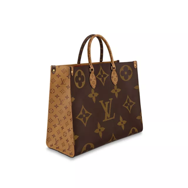 PRELOVED Louis Vuitton OnTheGo Tote Reverse Monogram Giant GM Tote GBR3D4V  090123