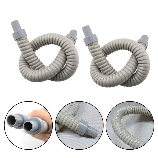 Tubo Scarico Condizionatore Adattatore Per Tubo Di Scarico Condizionatore Portatile | Materiale ABS | Lunghezza 15 Cm | Filettatura Universale | Per Finestre E Pareti Accessorio Condizionatore Mobile