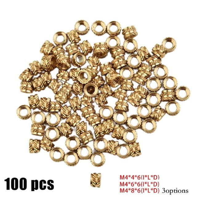 Superior Strength Brass Threaded Insert Nut for Industrial Applications