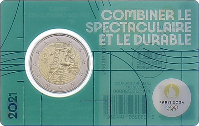 MONNAIE DE PARIS 2 Euro - Jeux Olympiques de Paris 2024 Cupro-nickel