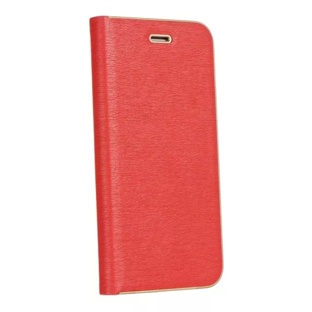 FÜR XIAOMI POCO X6  - BOOK LUNA Klapp Schutz Tasche Etui Buch Case Hülle ROT