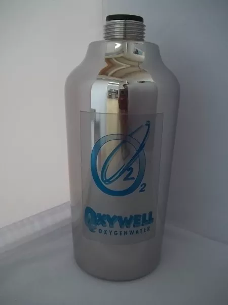 Oxywell 1ltr. Flasche ohne Kopf, gebraucht