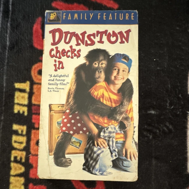 20TH CENTURY FOX VHS NTSC Dunston Checks In PG 1996 Family Feature CC £ ...