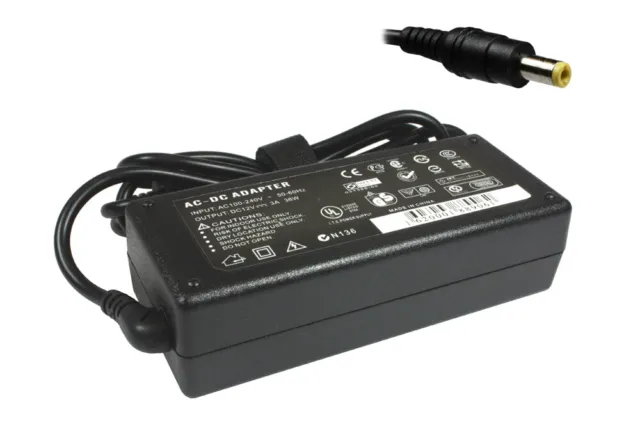 Hannspree HS225HFB Compatible Monitor Power Supply AC Adapter
