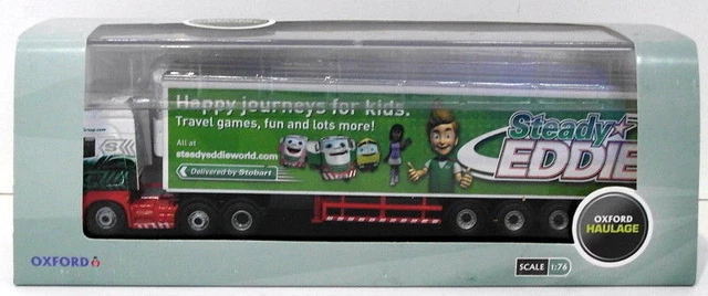 Oxford Diecast Truck Scania Highline Exol ideal code 3 Beacon
