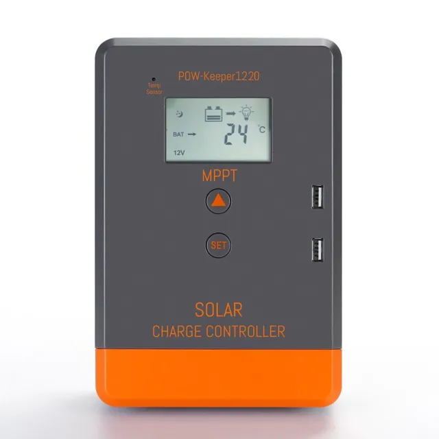 Charge Controller Solare Controller 123?? 178?? 48mm 12V 20A 24V Auto Batteria