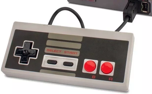 Controller Gamepad For Nintendo Nes Mini Classic Brand New Controller Grey