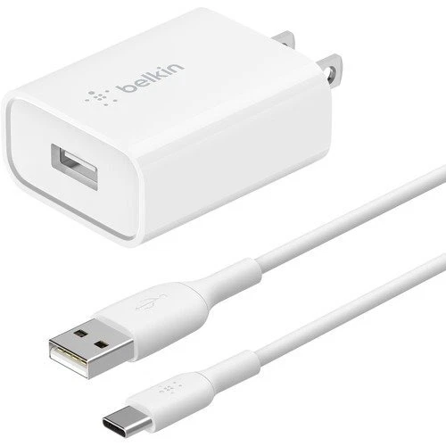 Belkin 18 W USB-A Wall Charger w/ Quick Charge 3.0, Each (BLKWCA001DQWH)