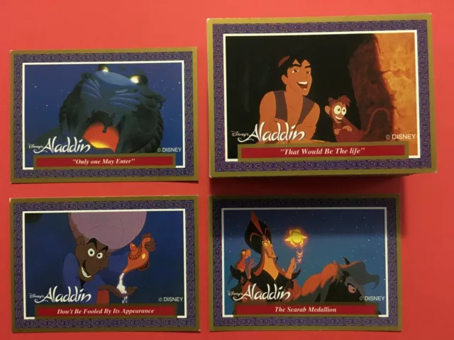 Trading Cards : ALADDIN - Complete 100 Card Base Set : 1993 DYNAMIC MARKETING