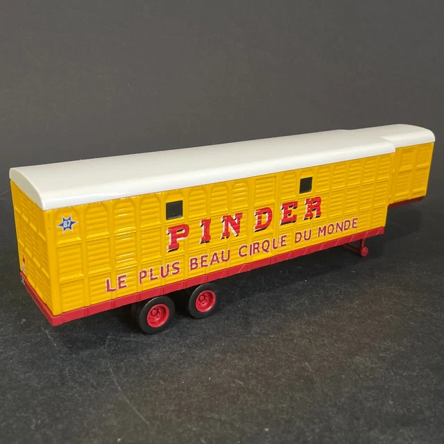 Verem 1/50 Renault G260 Semi-remorque Caisse Cirque Pinder - Occasion Comme Neuf