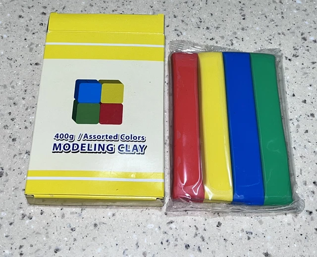K12 Inc 400 g surtido de colores arcilla rojo amarillo azul verde totalmente nuevo