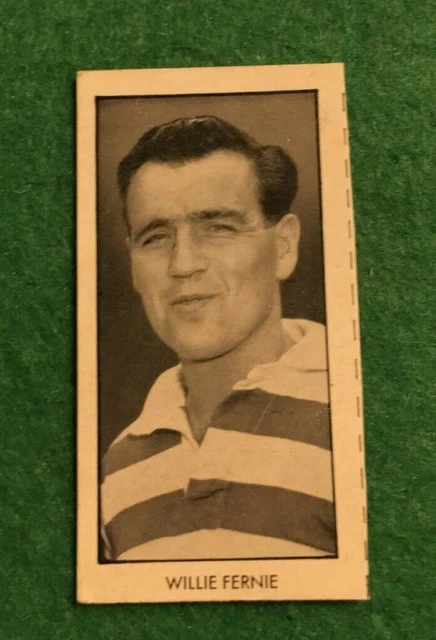 Dc Thomson 1958 - Hotspur - World Cup Footballers #1 Will Fernie   (Mm02)