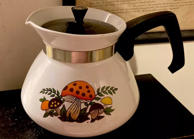 Corningware Teapot P104 - Merry Mushroom - Hard To Find!!