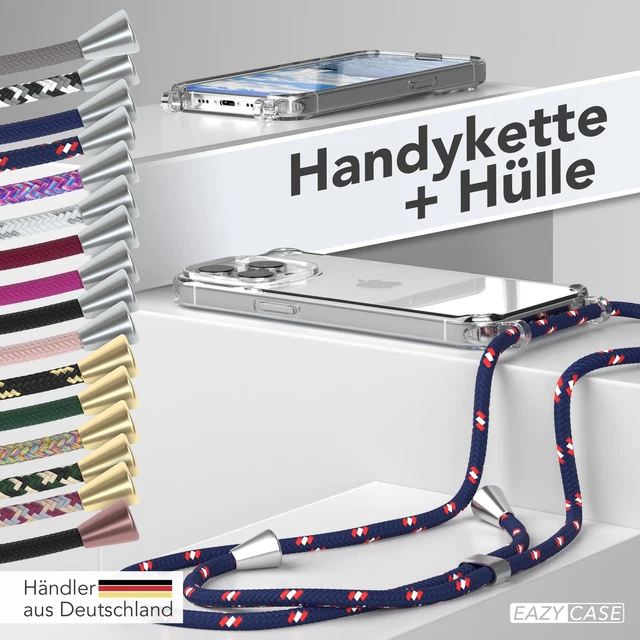 Téléphone Portable Coque Avec Ruban Chaîne Umhängehülle Corde Handykette Housse
