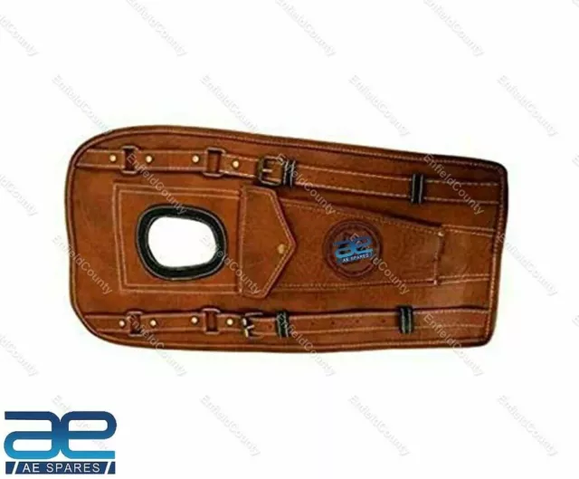 For Royal Enfield Classic Bullet 350 500 Scratch Proof Tank Cover Tan Color S2u