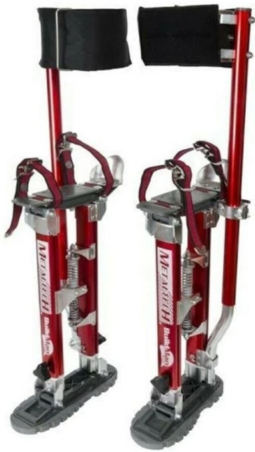 MetalTech I-BMDS1830 Adjustable 18-30" Drywall Stilts- Small damage