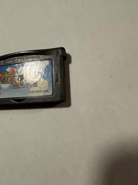Super Mario Advance (Nintendo Gameboy Advance GBA) [Game Only] Authentic Tested 2