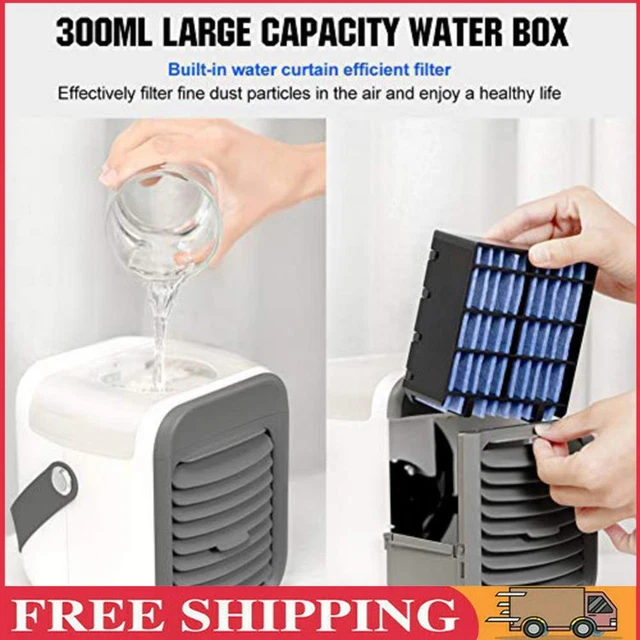 Personal Air Cooler Rechargeable Portable Air Conditioner Desktop Cooling Fans