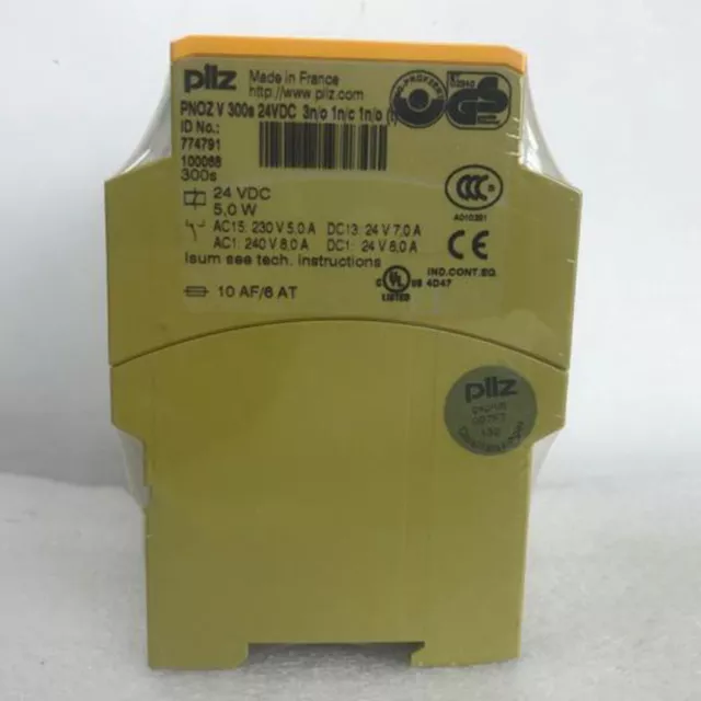 one new   PNOZ V 300s 24VDC 3n/o 1n/c 1n/o t 774791 Safety Relay  #A6-22