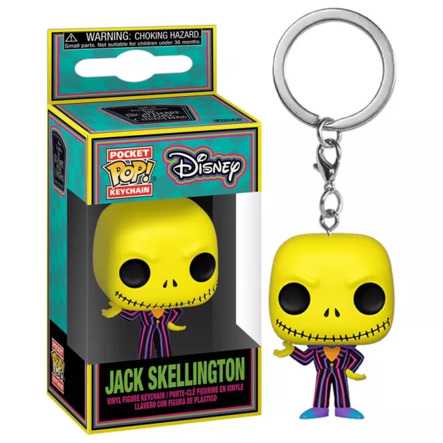 Jack Nightmare Before Christmas Funko POP! Keychain Schlüsselanhänger Figur XMas