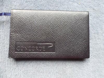 BRITISH AIRWAYS CONCORDE DAILY DIARY SMYTHSON 2001 LEATHER WITH PEN BA AIRLINE 