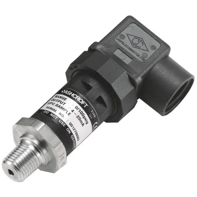 ASHCROFT G17M0242CD200# Pressure Transmitter,0 to 200 psi,1/4 in