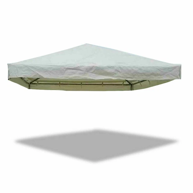 Replacement West Coast Frame Tent Top 10x10 White PVC Canopy Event Party Gazebo