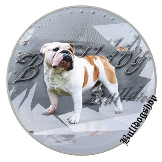 Aufkleber Motiv 2 Englische Bulldogge English Bulldog  Autoaufkleber Sticker