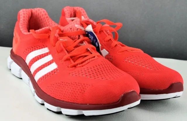 Brand New Orange White Stripe Adidas Men's CC Ride Running Shoes 10,5 US