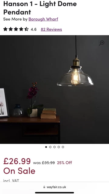 Klarglas Deckenanhänger Industrie Lichtschirm Kronleuchter Lampe mit Glühbirne