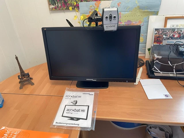 Enhanced vision acrobat HD ultra 27 zoll Bildschirmlesegerät