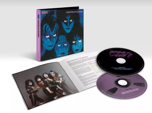 Kiss 'Creatures of The Night' (40th Anniversary) 2CD Deluxe Edition - Nouveau