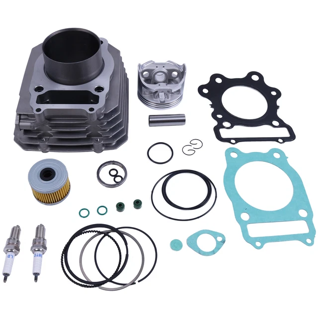 Cylinder Piston Rebuild Kit 12100-HC4-000 for Honda FourTrax TRX300 1988-2000