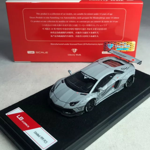 1/64 LB WORKS Lamborghini LP700 Matt Gray Ltd 999 pcs